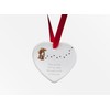 Image Industry Cockapoo Walk Beside Us Ceramic Heart - Dog
