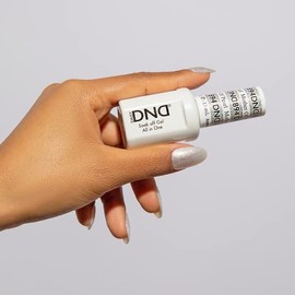 DND Gel Polish Set, Glitter Collection, UV Gel Polish and Air Dry Nail Lacquer, Matching Chip-Free Polish Duo, 894 Mother of Pearl, 0.5 Fl Oz