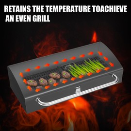 KEESHA 14 x 32 Deluxe Outdoor BBQ Grill Box, Fit Most Camp Chef 14" Cooking Systems, Perfect for Camp Chef Accessories, Compatible with Original Part Number ‎BB60X, for Camp Chef YK60LW EX60LW