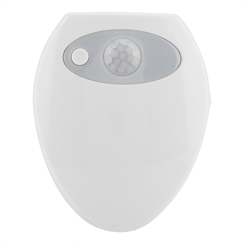 Rechargeable Toilet LED Motion Induction Bathroom Night Light Sensor with