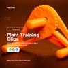 Bendies Adjustable Plant Training Clips - 50 Pack for Low