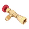 Air Conditioning Safety Valve 5/16in to 5/16in Thread R42/410 Refrigerant