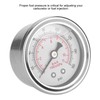 Car Fuel Pressure Gauge Safe Oil Pressure Gauge