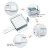 WellMade Inside Deadlock, Heavy Duty Garage Doors Side Lock, Galvanized