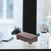 CIYODO Wooden Display Stand for Bonsai and Ornaments Square Vintage
