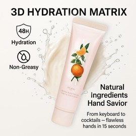 4 PCS Hand Cream – Travel Size Lotion for Hands & Body, Deep Hydration, Smooth Texture, Skin-Enhancing Formula, Non-Greasy, Natural Moisturizer for Dry & Mature Skin, Citrus & Lemongrass Scent, 7.04oz
