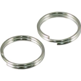 Himejiya Stainless Steel Double Ring Pack of 2 (Inner Diameter: 0.7 inches (18 mm) #18