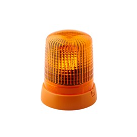 HELLA 2RL 008 061-101 Halogen-Rotating Beacon - KL 7000 - 12V - Yellow - mounting/Bolted - Yellow - Plug: Blade Terminal