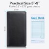 Server Book High Volume, Expandable Server Book,5"×9", Waitress Waiter Book,