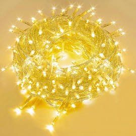 Illumination Lights, Christmas Lights, Straight Lights, 100 Bulbs, 32.8 ft (10 m), Rainproof, Linkable, Memory, With Controller