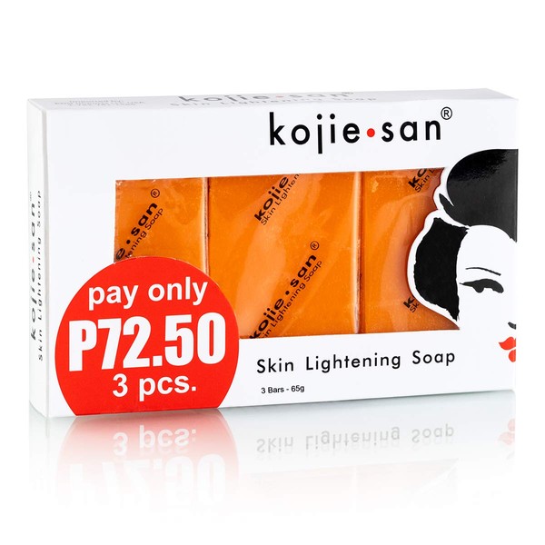 Kojie san soap 3 x 65 gram (3 SOAP) 100% authentic