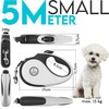 HUND IST KÖNIG Retractable Dog Lead 5 m for Small