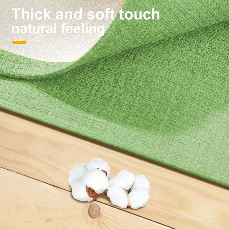 Rinpon Waterproof Wipeable Table Runner, Thick Farmhouse Table Runner, Dresser