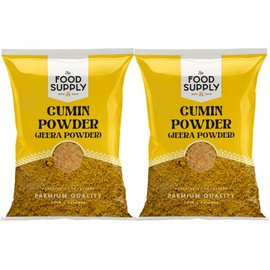 Cumin Powder 2x100g, Ground Cumin, Jeera Powder - Finest Premium Quality | 100% All Natural | No additives or preservatives