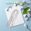 MAEXUS Ball Chain Keychain Parts 6m*2.4mm Stainless Steel Silver Chain