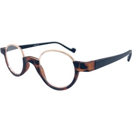 Incredible Bargains The Picasso, Round Reading Glasses, Retro Round Readers + 2.75 Tortoise