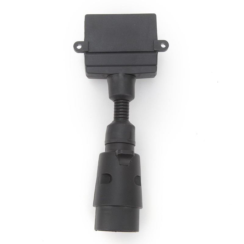 7 Pin Round Male Plug to 7 Pin Flat Female