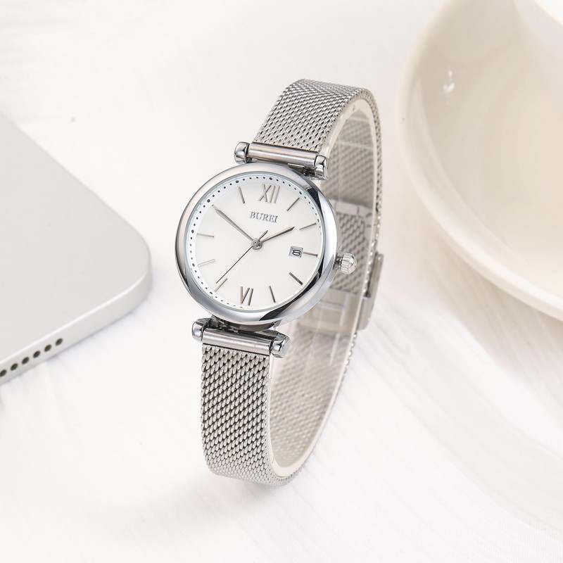 Women's Watch Fashion Leather Strap Watches for Women,Simple Three Hands