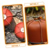 LALAFINA Leather Gas Tank Cover Cover Grill Accessory Gas Canister