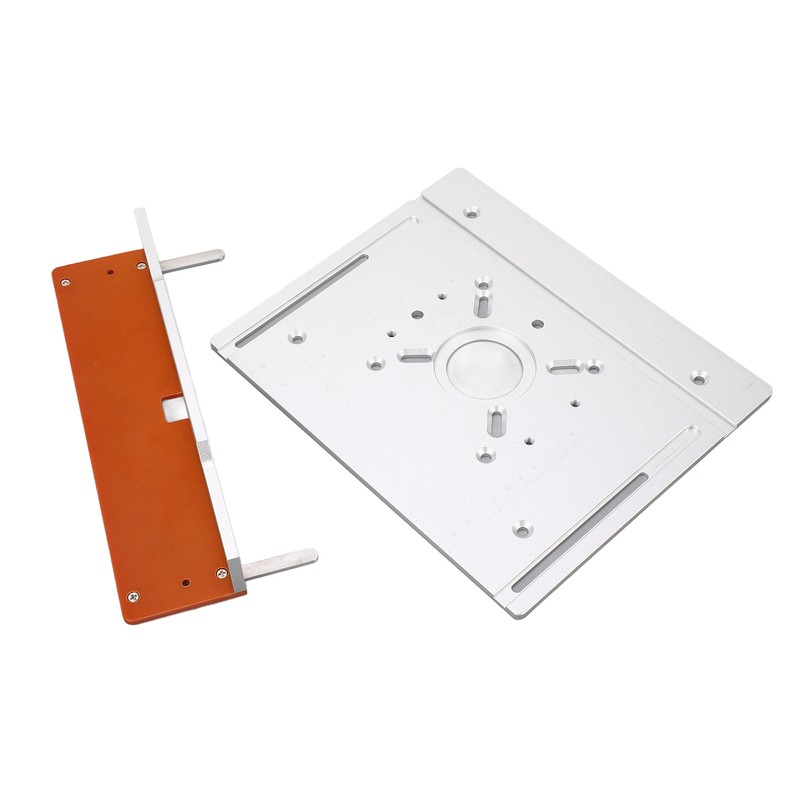 Router Table Insert Plate Aluminum Alloy Wood Milling Flip Board