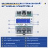 BOSYTRO Electricity Meter, 3-Phase Electricity Meter, DIN Rail 230 /