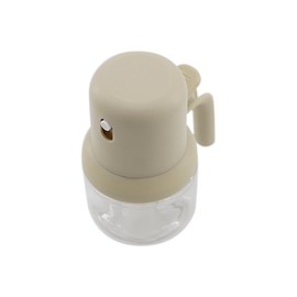 Oil Sprayer for Cooking, 180ml Transparent Glass Oil Sprayer Mister, Multifunctional Oil Spray Dispenser for Kitchen Cooking, Baking, Grilling, Roastingg(Beige)