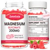200MG Magnesium Glycinate Gummies, High Absorption Magnesium Glycinate Supplements for
