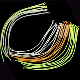 Aventik Fly Line Loop Connectors Braided Leader Combo Pack Pro Selection Fly Lines System Connection(Combo 30LB&50LB)