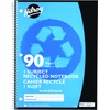 Hilroy Recycled Coil 1-Subject Notebook, College Ruled, 10-1/2 X 8