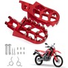 XINGWU Dirt Bike Foot Pegs Wide Footpegs CNC Upgraded for