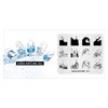 KADS Nail Stamping Plate Ocean Nail Art Stamp Template DIY