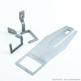 Blooy-Feed Plate & Work Clamp Foot Kit For JUKI LK-1850 LK-1900 LK-1900A Bartacking Sewing Machine Parts Size 33x44