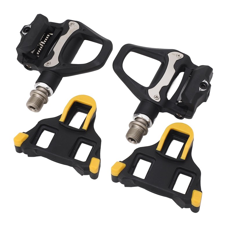 Road Bike Clipless Pedals, Professional Self Locking Bike Pedals Adjustable