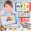 291Pcs ABC Magnets Board Magnetic Letters Numbers and Shapes Maker
