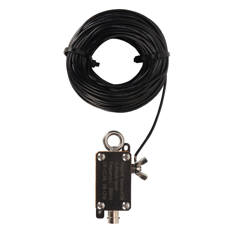 Portable HF End Fed Antenna 1‑30MHZ FE8 CW SSB 1:49
