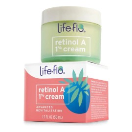 Life-flo Retinol A 1% Advanced Revitalization Cream Refina Momento De Aplicación Noche Tipo De Piel Todo Tipo De Piel
