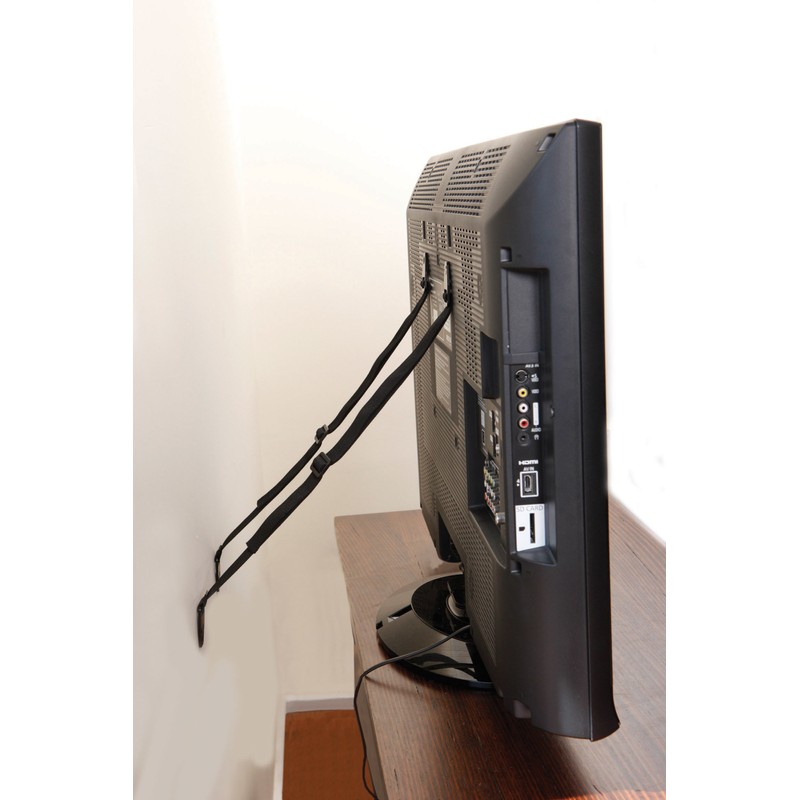 Dreambaby L860 Flat Screen TV Saver, 2-Pack (Black)