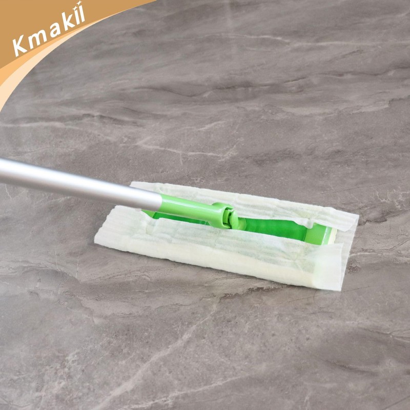 KMAKII Dry Dusting Cloths,Dry Sweeping Cloths,Dry Mop Refills Sweeper Disposable