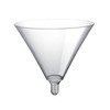 AIOS Plastic Martini Glass 2pc. Capacity 185ml. Pack of 20