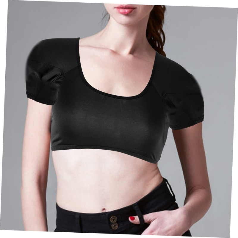 Healeved 2pcs Armpit Sweat Vest Underarm Pads for Sweating Washable