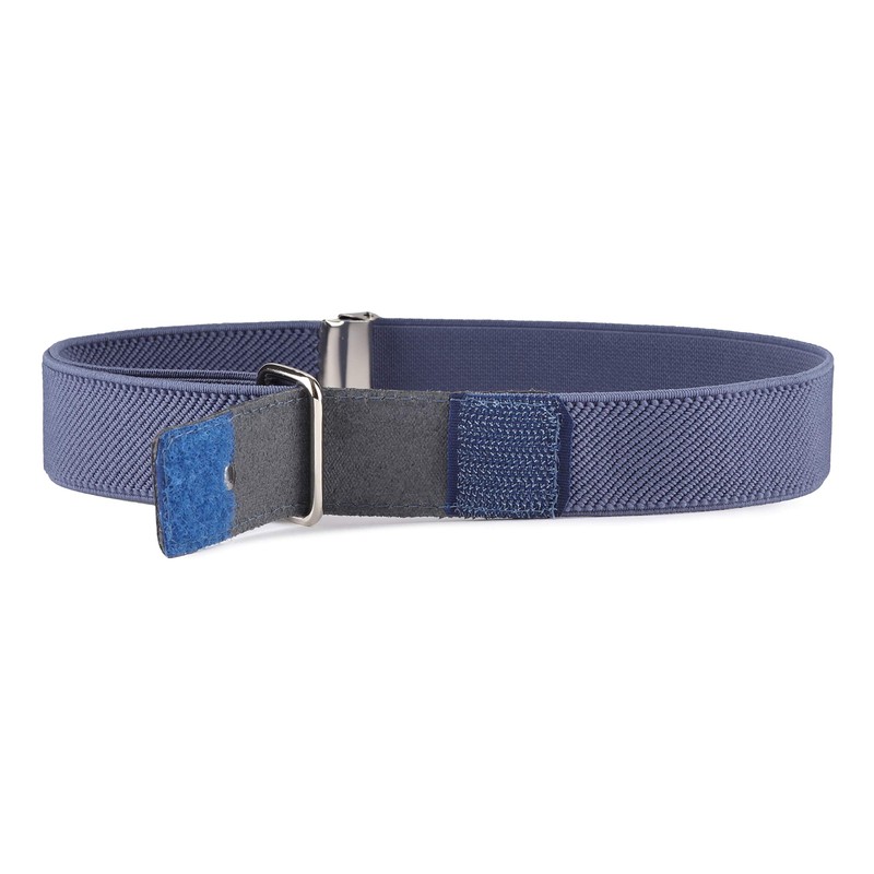Ladeheid P15G Girls' Elastic Belt 1-6 Years 34-65 cm, Jeans/Heart