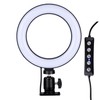 GRUNDIG Anillo de luz con Clip Selfie Light RGB y