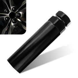 7 Spline Lug Nut Socket, Wheel Lug Nut Key, Locking Lug Nut Removal Tool, Fuel Rim Lug Nut Lock Removal for 19 mm(3/4 Inch)&21 mm(13/16 Inch), Replacement Aftermarket 7 Spline Lug Nut