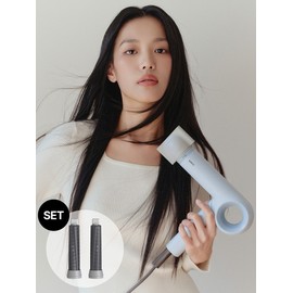 Dio Fold Free Bolt Dryer + Barrel 40mm Set (Haze Blue) / 디오 폴드 프리볼트 드라이기+배럴 40mm 세트(헤이즈블루)