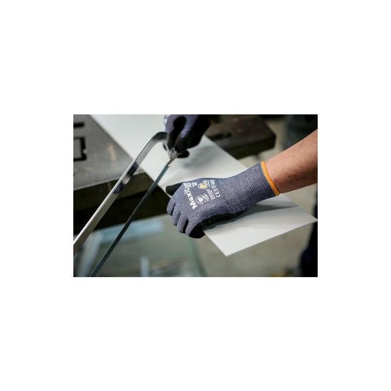 ATG 44-3745/07 Safety and Work Wear Gloves, Blue, Size S