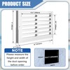 Leinuosen 1 Pcs 16 x 8 Inch Return Air Vent
