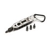 Mini Keychain Multitool for Travel – Stainless Steel Screwdriver, Hex