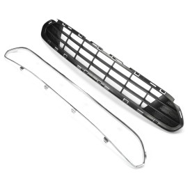 Parachoques delantero parrilla inferior + moldura cromada para Ford Fusion 2010 2011 2012