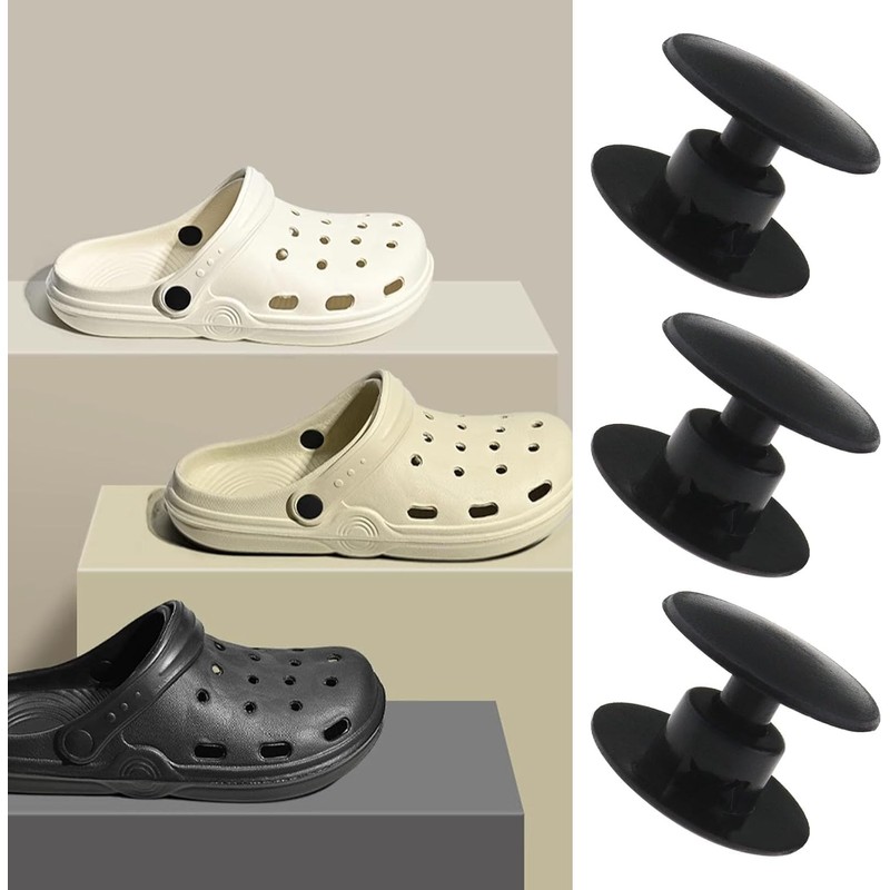 10 Pcs Croc Rivets, Croc Replacement Rivets, 16mm*14mm*10mm, Plastic Material,