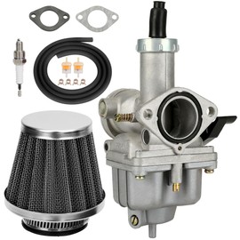 CILOYU PZ26 Carburetor Carb Kit Replacement for CG 125cc 150cc 250cc TRX200 TRX250 ATC185 XR100 CRF100 CB125 TaoTao Zongshen Lifan Sunl 4 Stroke Engine ATV Quad Dirt Pit Bike Go Kart Parts